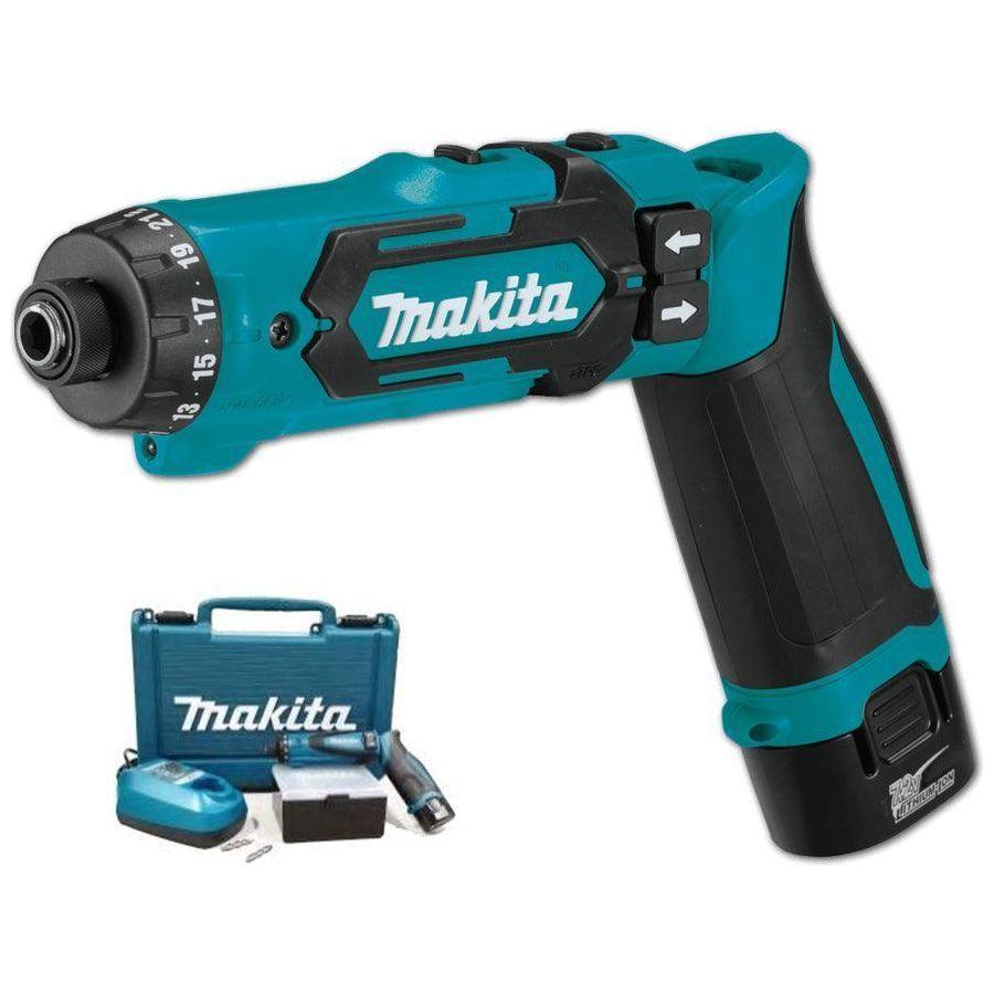 Makita DF010DS 7.2V Cordless Screwdriver 5.6Nm - KHM Megatools Corp. Makita DF010DS 7.2V Cordless Screwdriver 5.6Nm - KHM Megatools Corp.